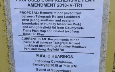 Public Hearing to Remove Planned Train Improvement from Plans