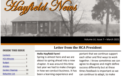 March Hayfield News 2021