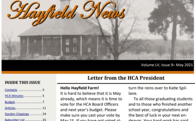 May Hayfield News 2021