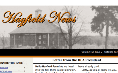 October Hayfield News 2021