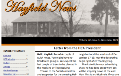 November Hayfield News 2021