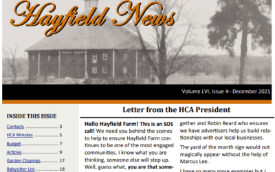 December Hayfield News 2021