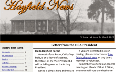 March Hayfield News 2022