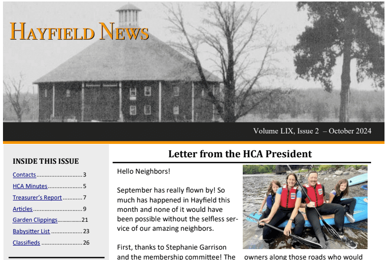 October Newsletter 2024